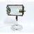Art Deco Style Adjustable Bank Table Lamp, Taiwan, 1980s For Sale - Image 6 of 11