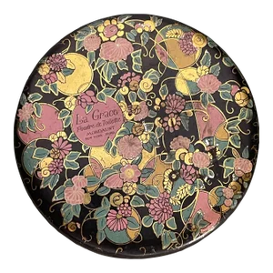 Early 20th Century Art Nouveau French Powder Tin