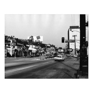 1971 Sunset Boulevard Hollywood Photograph For Sale