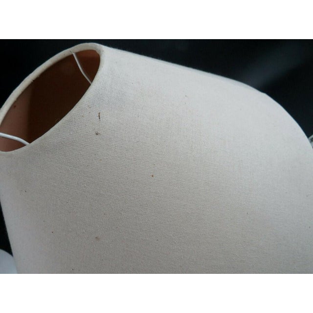 Beige Swedish Table Lamp by Ann & Göran Warff for Kosta Boda, 1960s For Sale - Image 8 of 14