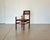 Vienna Straw, Brass and Wood Chairs, 1970s, Set of 4 For Sale - Image 6 of 16