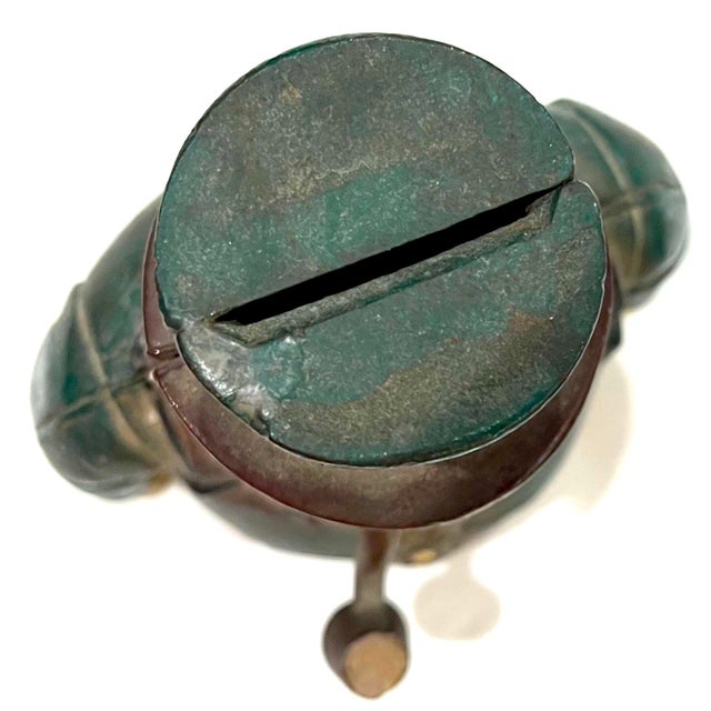 Antique South African - Paul Kruger - Novelty Transvaal Cast Iron Money Box Bank For Sale - Image 9 of 10