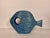 Late 20th Century Blue Ceramic Fish For Sale - Image 5 of 9