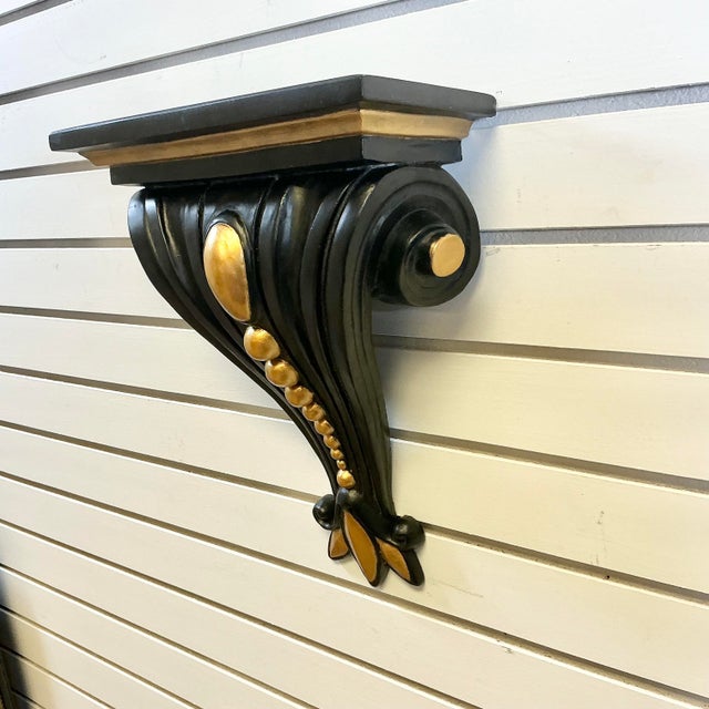 1940s Vintage French Neoclassical Art Deco Hollywood Regency Wall Bracket For Sale - Image 13 of 14
