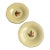 Pair of Small Ceramic Swedish Decorative Plates For Sale