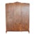 Antique Wylie & Lochhead Glasgow Burl Walnut Armoire Wardrobe For Sale