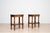 Empire Style Side Tables with Brass Details and Inlaid Tops, 1970s, Set of 2 For Sale - Image 4 of 15