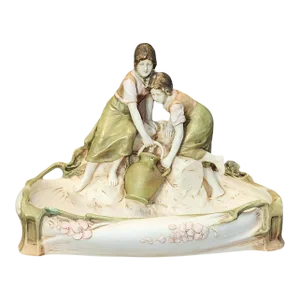 Late 1800s Early Mark Royal Dux Bohemia Statuette