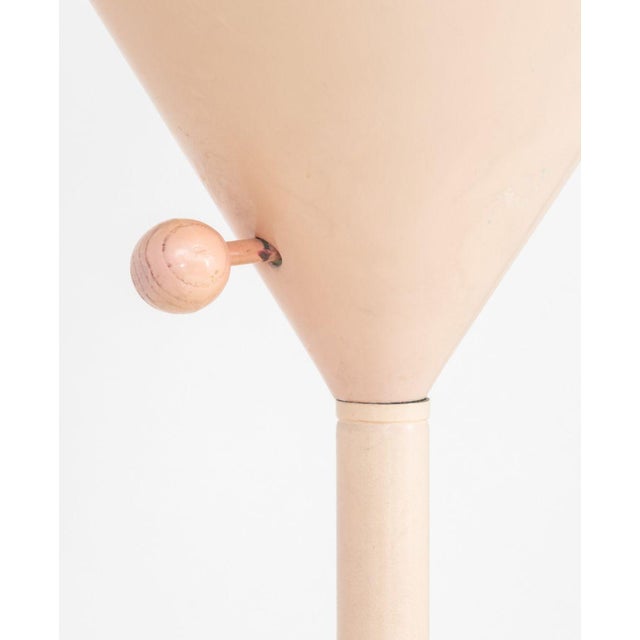 Late 20th Century Modern Pink Gradient Floor Lamp For Sale - Image 5 of 6