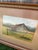 Vintage Framed Landscape Painting of a House For Sale - Image 4 of 7