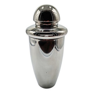 Vintage Space Age Cocktail Shaker in Stainless Steel, 1970s For Sale