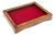 Vintage Tabletop Burl Wood and Glass Keyed Collector’s Display Box For Sale