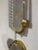 Frosted Murano Glass and Brass Sconces - a Pair For Sale - Image 4 of 6