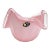 Vintage Italian Murano Pink & Clear Cased Art Glass Sculptural Bowl For Sale