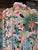 1950s Original 1950s MCM Hand Painted Flamingo Tropical 5 Panel Carved Wood Room Divider For Sale - Image 5 of 14