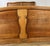 Wood Vintage French Louis XVI Oak Double Bed Frame with Carved Headboard For Sale - Image 7 of 11