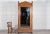 19th Century French Faux Bamboo Walnut Mirror, 1870s For Sale - Image 4 of 13