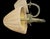 A wonderful vintage Regency faux bamboo 2 arm light wall sconce lamp. The sconce features a pale green color with gathered...