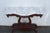 Mid 20th Century Victorian Style Marble Top Harp Design Console Entry Table For Sale - Image 10 of 17