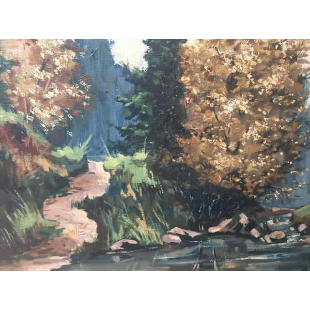 Oil Painting by Louis-Jules Dumoulin, 1920s For Sale - Image 3 of 18