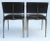 C.1998-99 French Paul Mathieu(Design) for Holly Hunt Showrooms -"Reve" Bronze & Leather Side/Occasional Chairs -Pair For Sale - Image 12 of 13