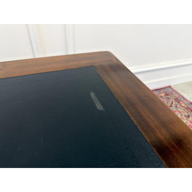 English Desk with Black Inlay For Sale - Image 16 of 17