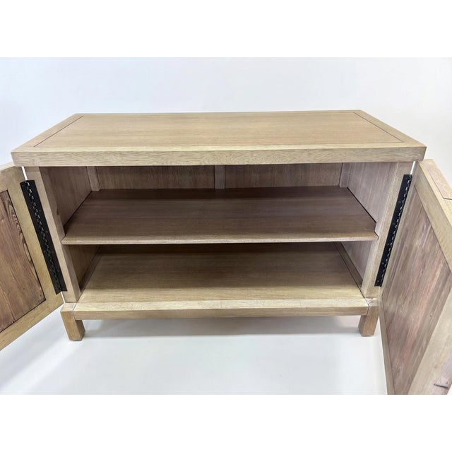 Noir Noir Quadrant 2-Door Sideboard Credenza, Attributed For Sale - Image 4 of 4