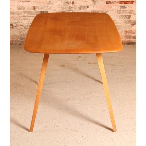 Wood Mid-Century Modern Model 382 Plank Dining Table from Ercol, 1960s For Sale - Image 7 of 8