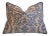 Italian Mariano Fortuny Corone Feather/Down Pillow 24" X 18" For Sale