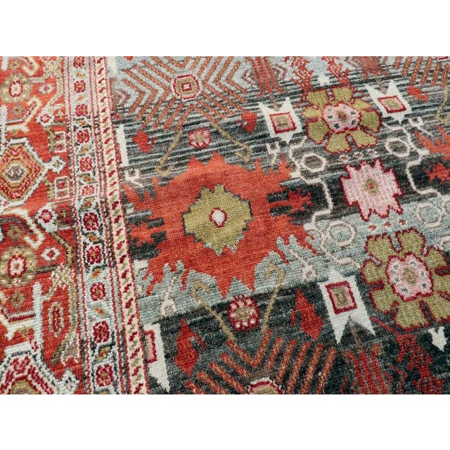 Galerie Shabab Collection Early 20th Century Persian Senneh Accent Rug For Sale - Image 4 of 7