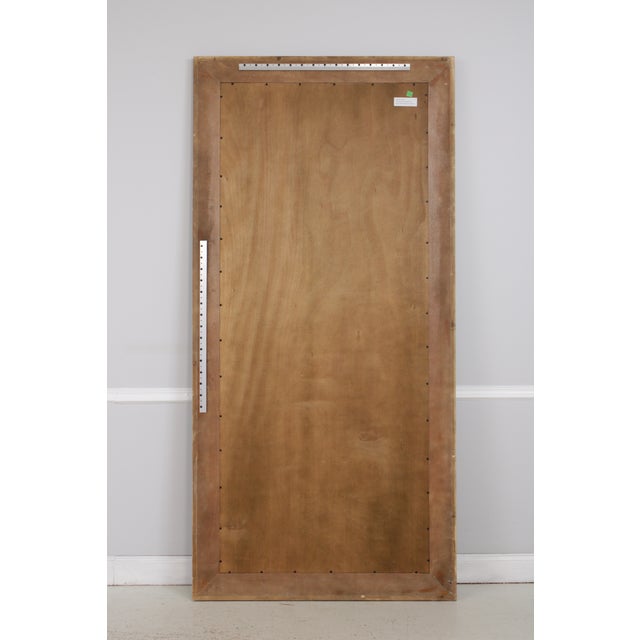 Restoration Hardware Large French Style Carved Hall Mirror For Sale - Image 12 of 12