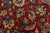 Najafabad Rug 7’8” X 10’11” Red Wool Vintage Traditional Hand-Knotted Carpet For Sale - Image 9 of 15