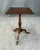 Wood Late 20th Century Kittinger Serpentine Flip Top Accent Table For Sale - Image 7 of 10
