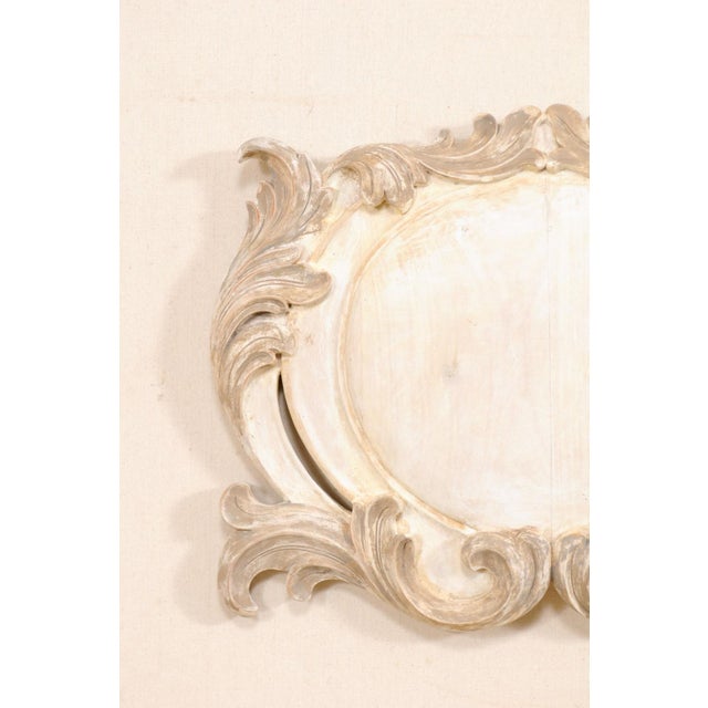 Eggshell Pair Italian Style Wall Plaques For Sale - Image 8 of 10