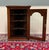 Wood Antique English Corner Cabinet Carved Oak Hanging Wall Cabinet Storage c.1920s For Sale - Image 7 of 18