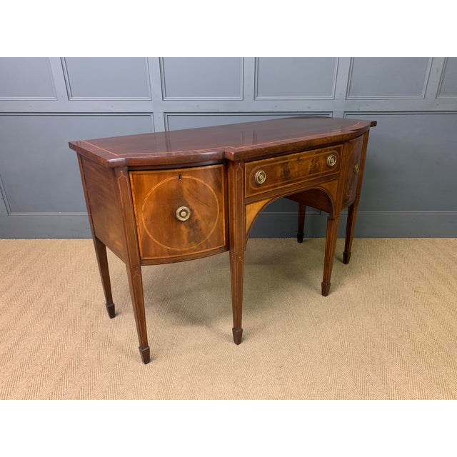 George III Inlaid Mahogany Sideboard, 1800 For Sale - Image 13 of 15