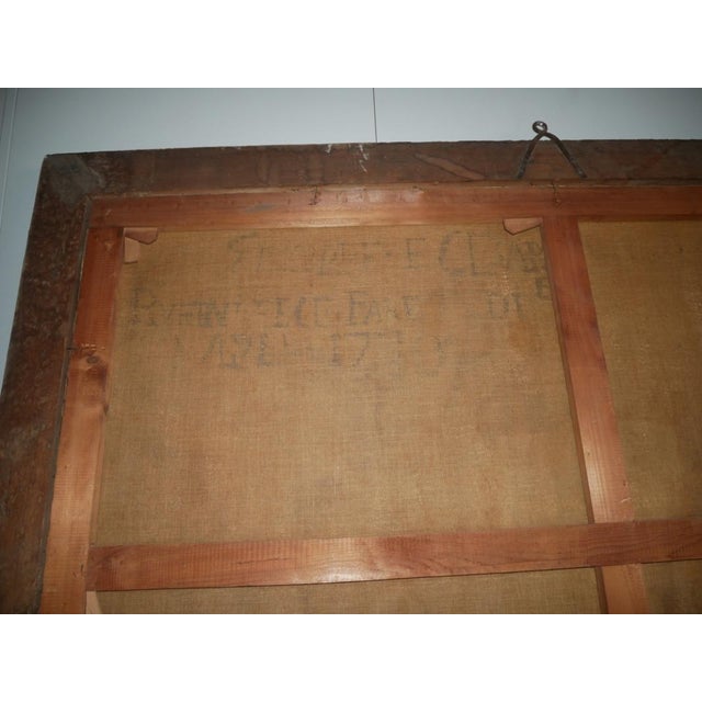 Romantic Landscape, Oil on Canvas, Framed For Sale - Image 14 of 18