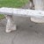 Garden Set with Table and Two Benches, Set of 3 For Sale - Image 9 of 13