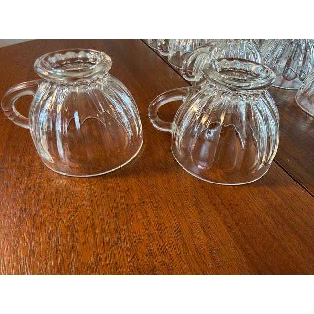 Anchor Hocking Early 20th Century Anchor Hocking Colonial Punch Bowl With Stand - 26pcs For Sale - Image 4 of 12