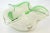 Spring Green Swirl Murano Glass Bowl For Sale - Image 4 of 6