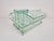 Vintage glass model house modernist unique architectural design object All-glass model of a modern house. One of a kind, a...