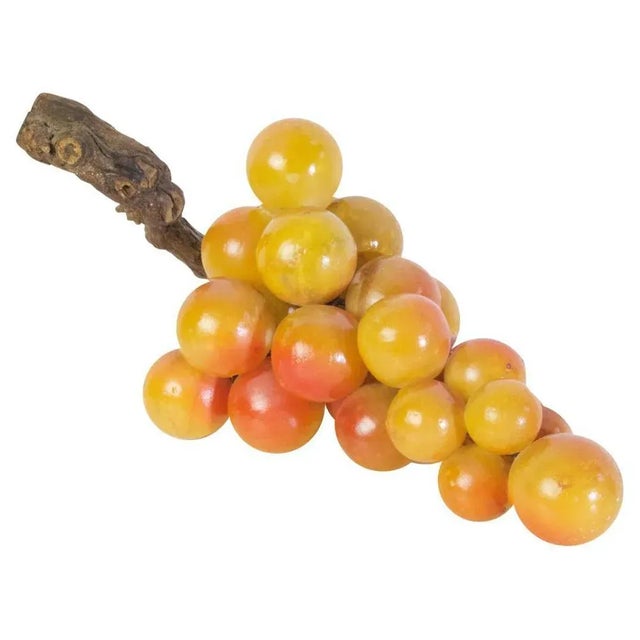 Large Mid-Century Italian Alabaster Grapes For Sale - Image 6 of 6