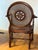 Early 20th Century Adams-Style Armchair W/Cane Seat & Back, Medallion, Flemish Revival Carving For Sale In Los Angeles - Image 6 of 6