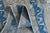 1970s Vintage Persian Handmade Wool Cotton Blue Area Rug For Sale - Image 10 of 11