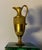 Small Antique 19th Century French Empire Gilt Bronze Urn or Ewer Mounted on a Malachite Base For Sale - Image 4 of 14