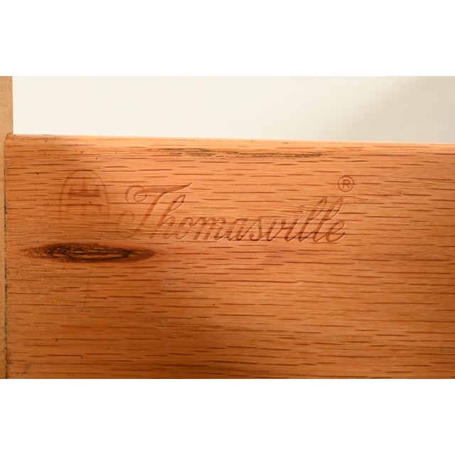 Thomasville French Regency Louis XVI Carved Pecan Wood Coffee Table or Cocktail Table, Circa 1960s For Sale - Image 11 of 17