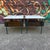 Wood Mid-Century Moderm Vista Furniture California Nightstands With Leather Pulls Walnut Laminate For Sale - Image 7 of 12