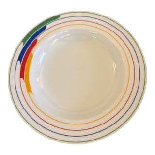 1980s Studio Nova Primary Gallery Hi-Fi L9186 Rim Soup Bowl For Sale