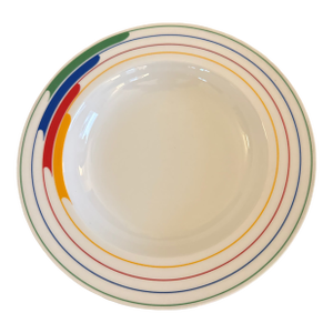 1980s Studio Nova Primary Gallery Hi-Fi L9186 Rim Soup Bowl