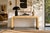 Vintage goatskin parchment waterfall console table attributed to Aldo Tura, Italy, circa 1970s. This striking piece...